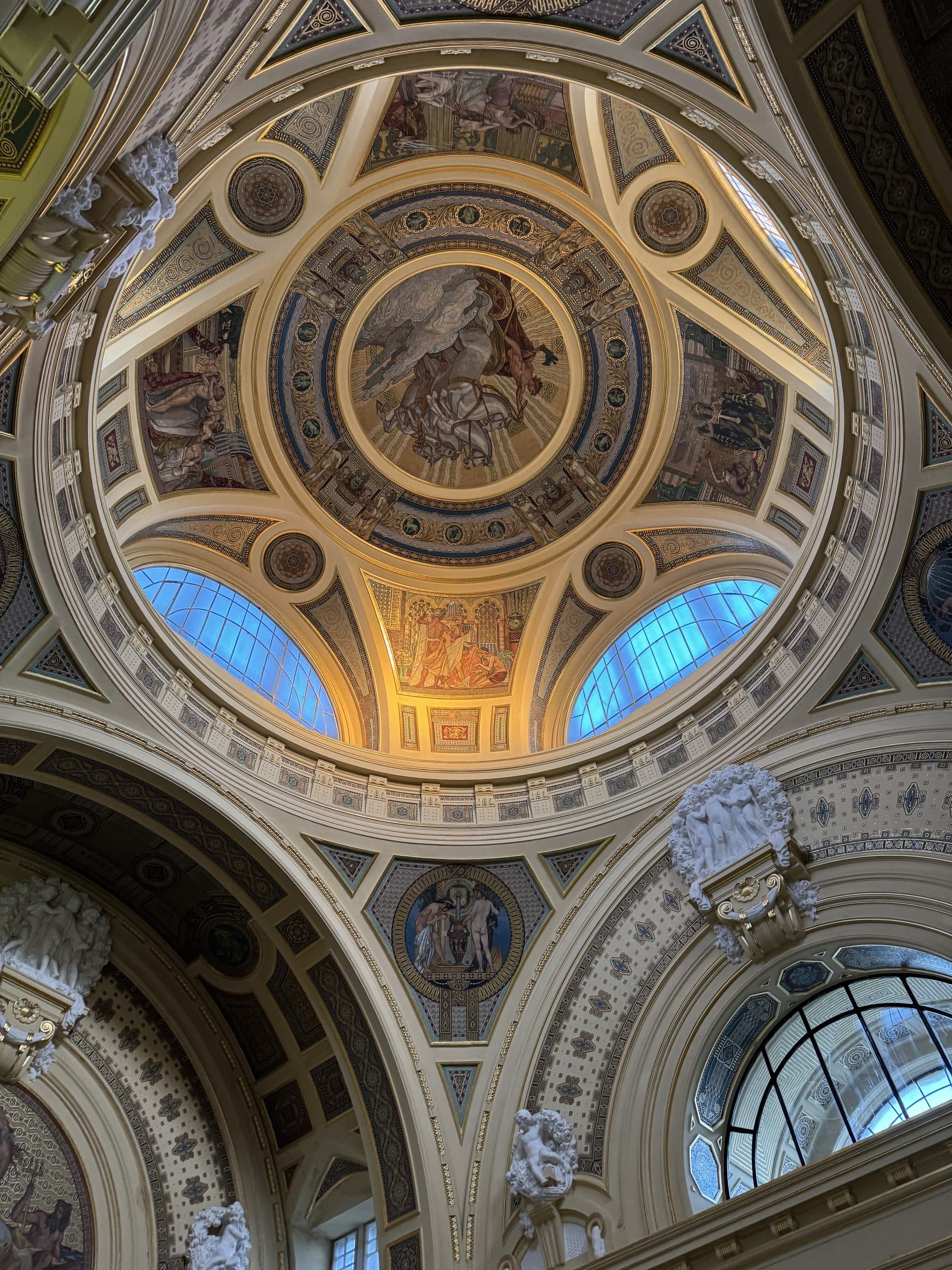 Széchenyi thermal bath ceiling